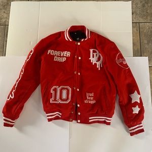 Deluxe drip aparrel varsity Jacket